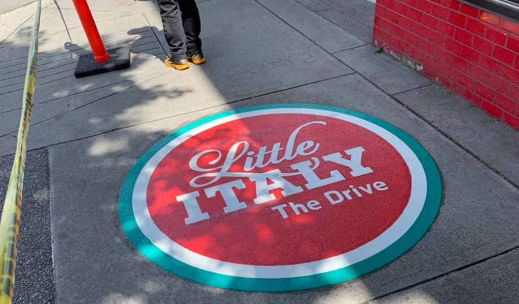 Branding & wayfinding — gallery of Square One installations