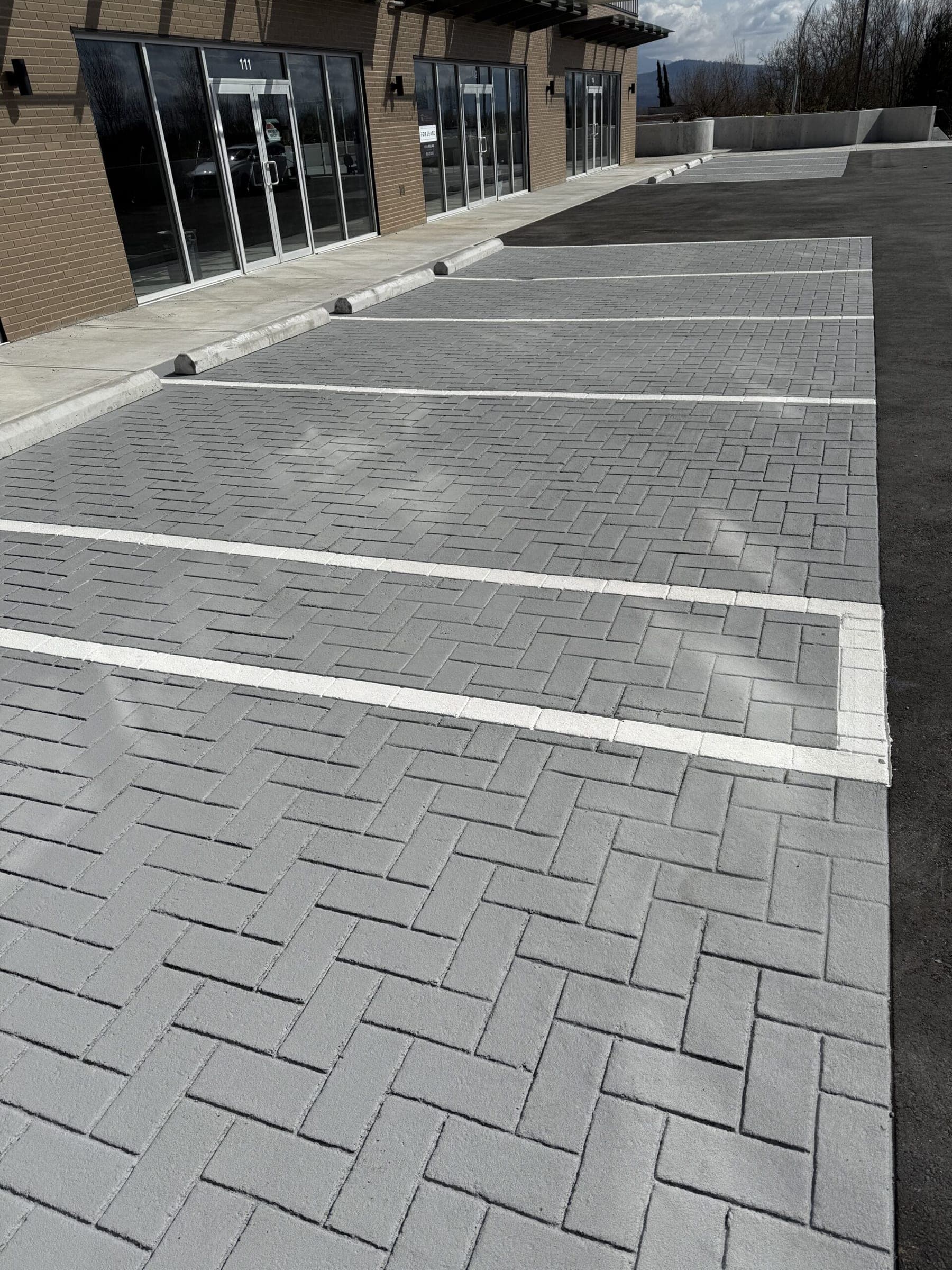 Mission BC Streetscape: StreetPrint and StreetBond 150 Pewter