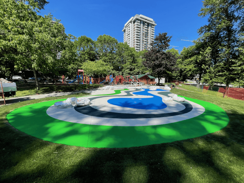 Keswick Water Park — StreetBond 150 recoat