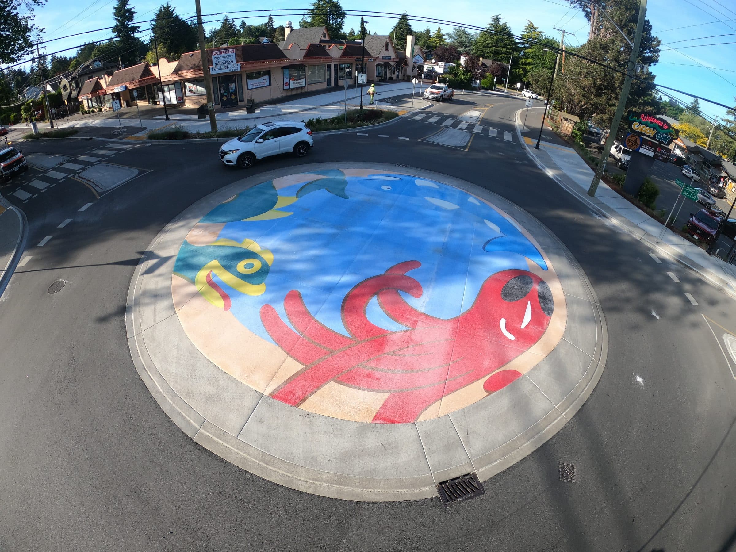 Public art, gallery of Square One installations