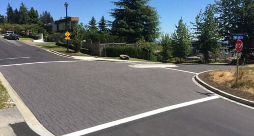 StreetPrint reference photograph — West Vancouver Intersection