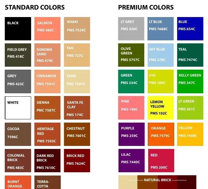 Page one of the TrafficPatternsXD colour card