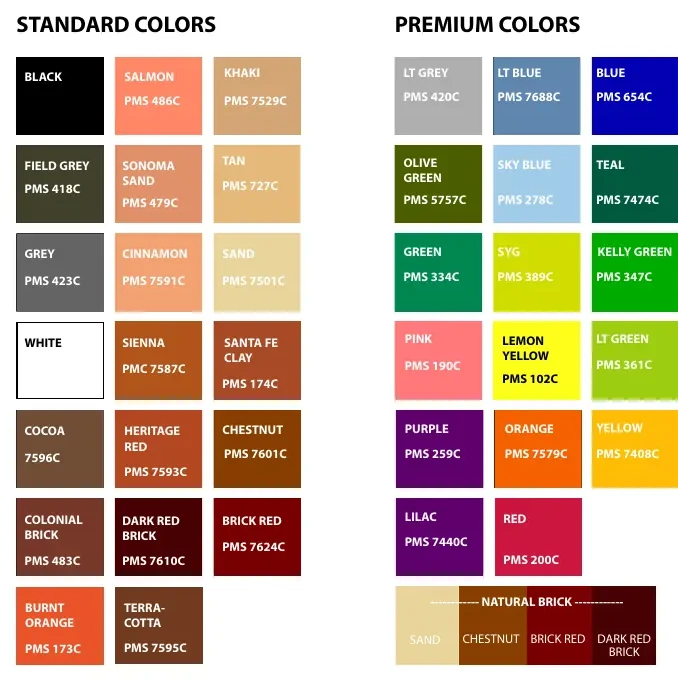 Page one of the TrafficPatterns colour card